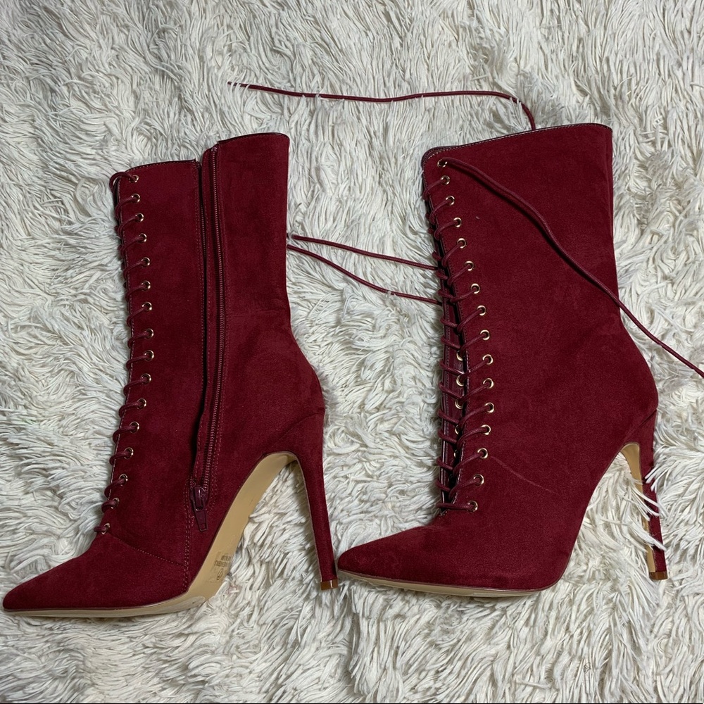 Burgundy Boots
